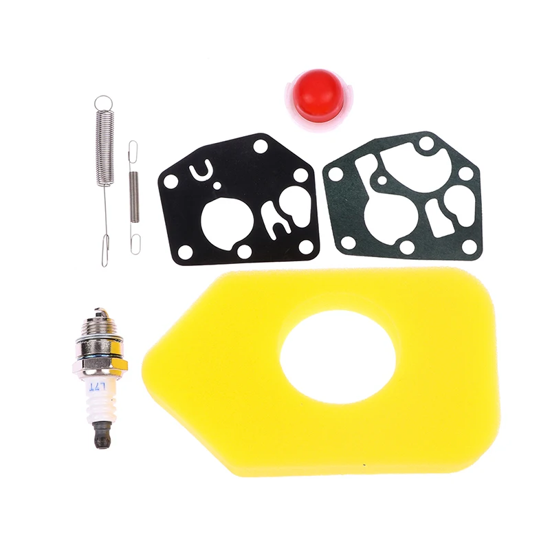 

1set Lawn Mower Service Kit 698369 Air Filter Suitable for Briggs & Stratton Classic and Sprint Engines