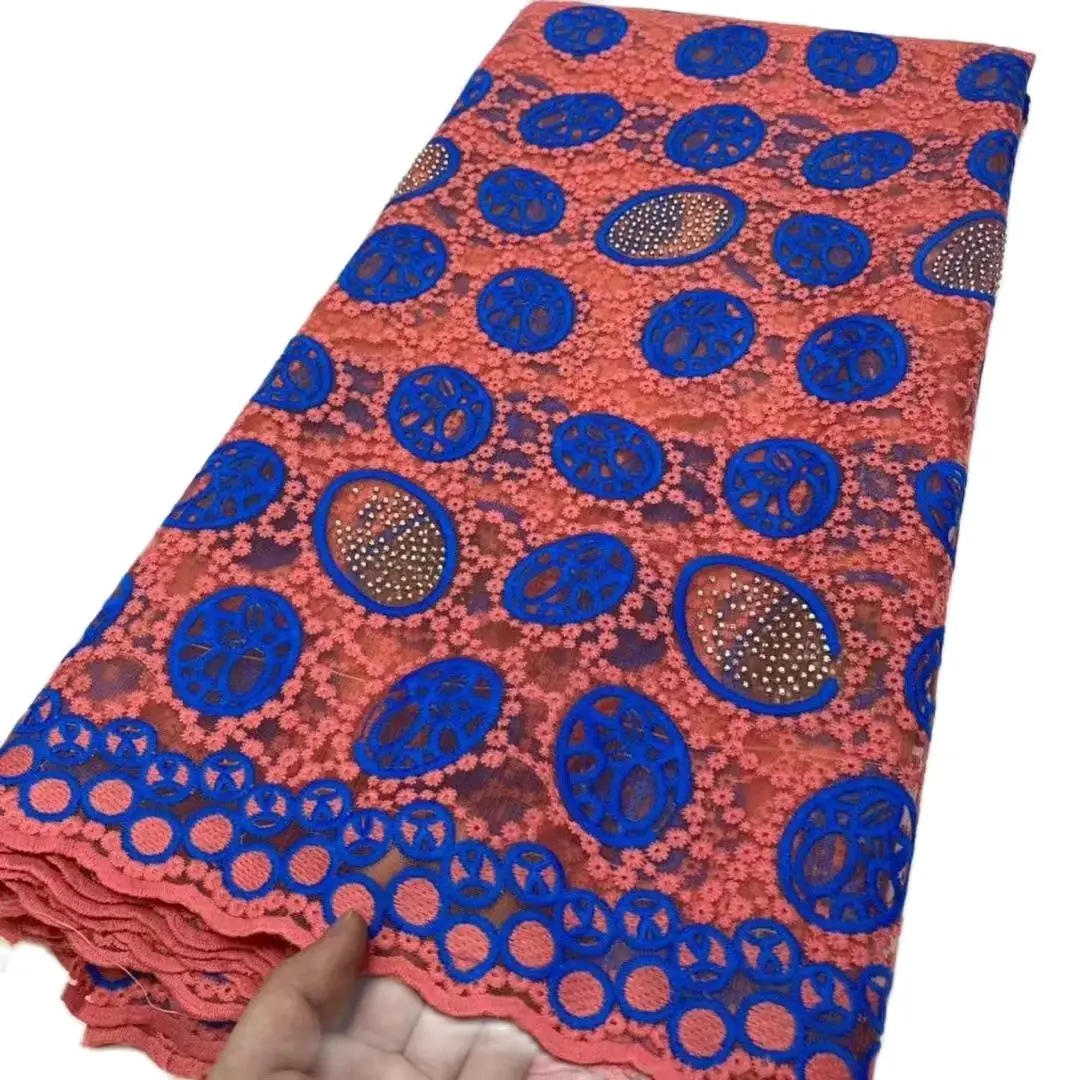 5 Yards African Lace French Nigerian Lace Fabric Bridal High Quality Net Tulle Lace Fabric For Wedding Party
5 Yards African Lace French Nigerian Lace Fabric Bridal High Quality Net Tulle Lace Fabric For Wedding Party