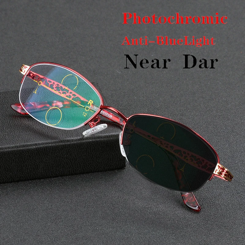 Classic Progressive Multifocal Bifocal Reading Glasses Women Outdoor Gradient Photochromic Presbyopic Sunglasses Men Ultralight
Classic Progressive Multifocal Bifocal Reading Glasses Women Outdoor Gradient Photochromic Presbyopic Sunglasses Men Ultralight