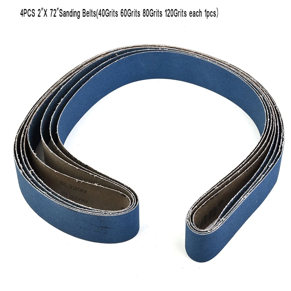 Sander Carving Sanding Bands 4pcs 2"x 72" 40/60/80/120 Grit Ceramic Belts Coarse Grinding Polishing Blue Rotary tool
Sander Carving Sanding Bands 4pcs 2"x 72" 40/60/80/120 Grit Ceramic Belts Coarse Grinding Polishing Blue Rotary tool