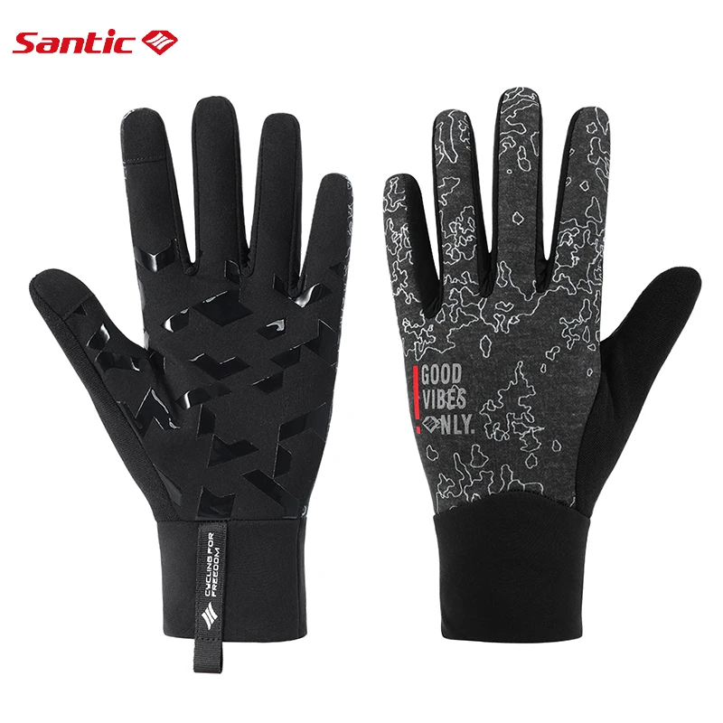 Santic Men Cycling Gloves Winter Windproof Warm MTB Road Bike Gloves Touch Screen Full Finger Outdoor Sports Motorcycle Gloves
Santic Men Cycling Gloves Winter Windproof Warm MTB Road Bike Gloves Touch Screen Full Finger Outdoor Sports Motorcycle Gloves