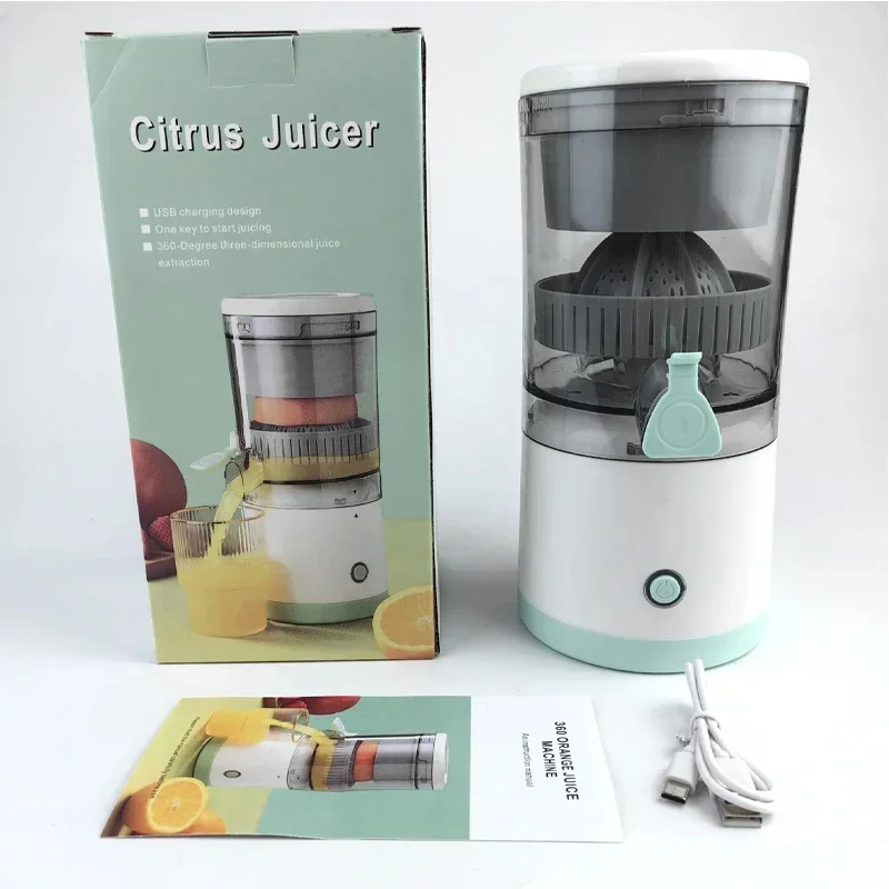 

Portable Electric Juicer Wireless Fruit Juicer Household Orange Lemon Blender Automatic Fresh Squeezer Separation Juice Machine