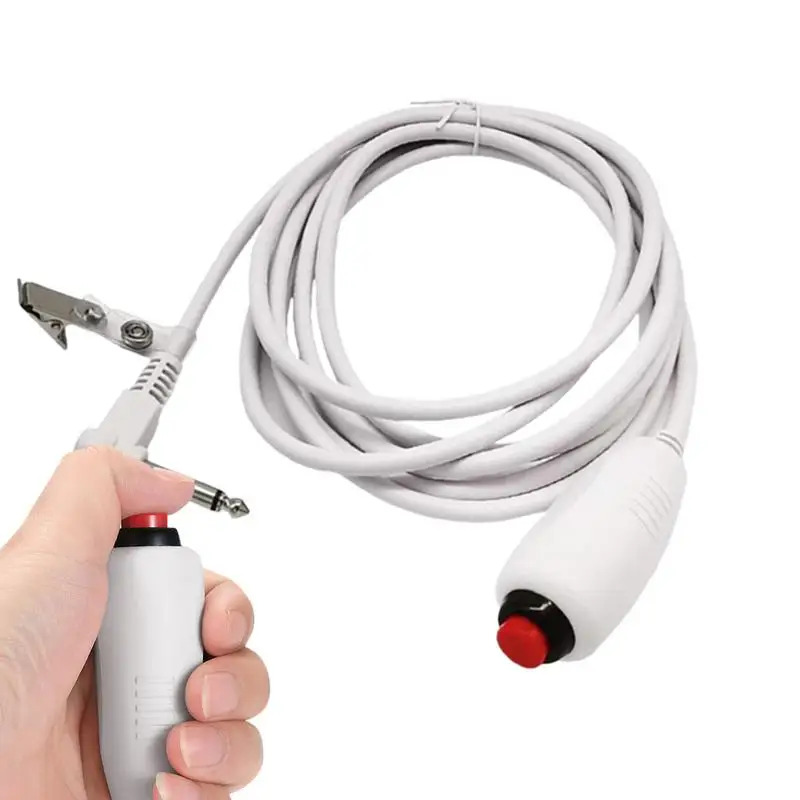 

Nurse Call Button mono 6.35mm cable 3m Push Button Cord Cable Nurse Station Universal Replacement Call Cord with Bed Sheet Clip
