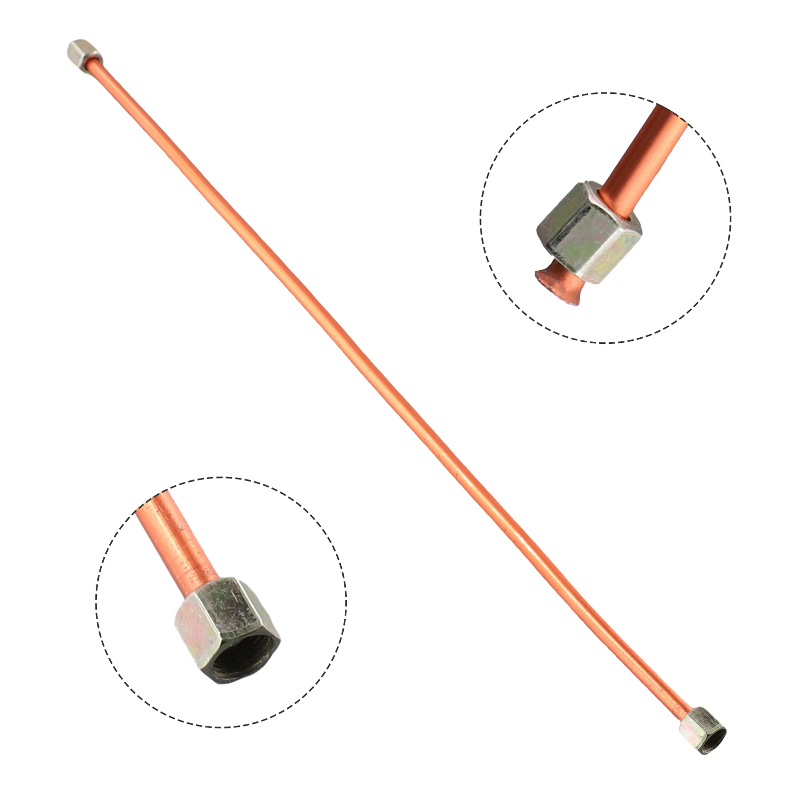400mm Air Compressor Tube Exhaust Tube Copper Tone G3/8" Thread Standard Pneumatic Parts Pipe Oil Pump Spare Replacement
400mm Air Compressor Tube Exhaust Tube Copper Tone G3/8" Thread Standard Pneumatic Parts Pipe Oil Pump Spare Replacement