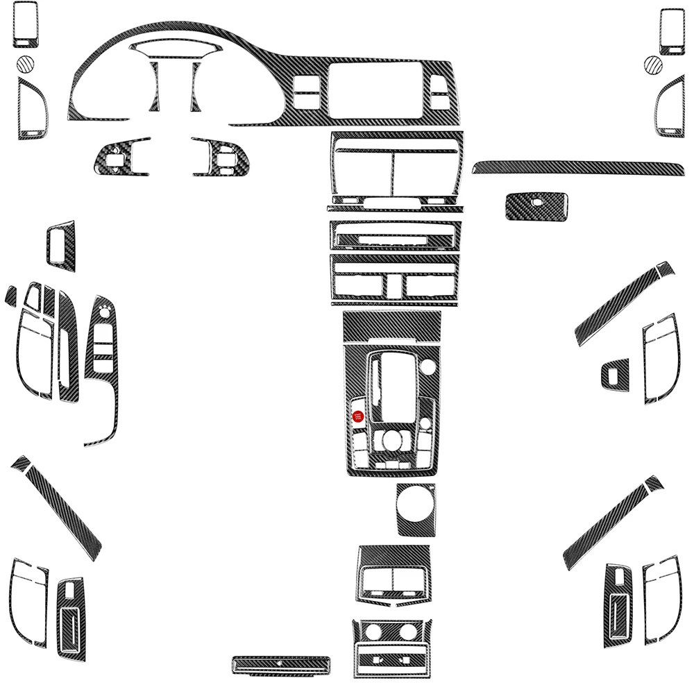 70Pcs Real Carbon Fiber Center Console Dashboard Kits Whole Car Interior Decoration Accessories Sticker For Audi Q7 4L 2007-2015
70Pcs Real Carbon Fiber Center Console Dashboard Kits Whole Car Interior Decoration Accessories Sticker For Audi Q7 4L 2007-2015