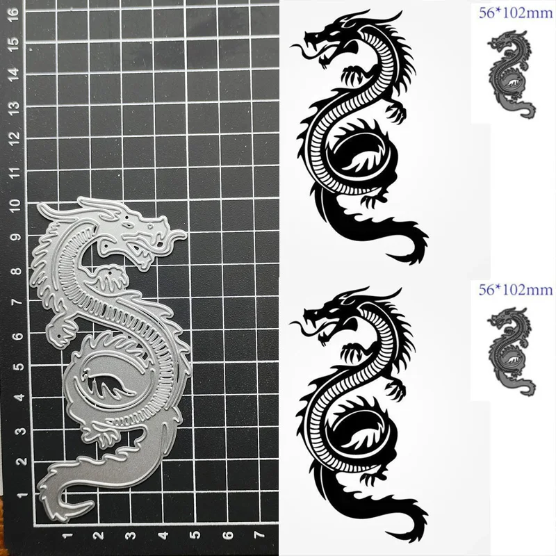 Animal Dragon Metal Cutting Dies Stencils For DIY Scrapbooking Decorative Embossing Handcraft Template
Animal Dragon Metal Cutting Dies Stencils For DIY Scrapbooking Decorative Embossing Handcraft Template