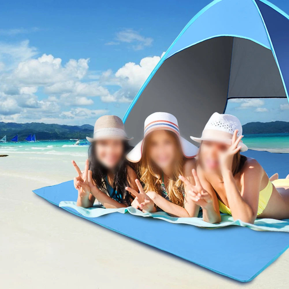 Portable Automatic Instant Beach Tent Outdoor Anti UV Beach Shade Sun Water Resistance Shelter Foldable Tent Canopy
Portable Automatic Instant Beach Tent Outdoor Anti UV Beach Shade Sun Water Resistance Shelter Foldable Tent Canopy