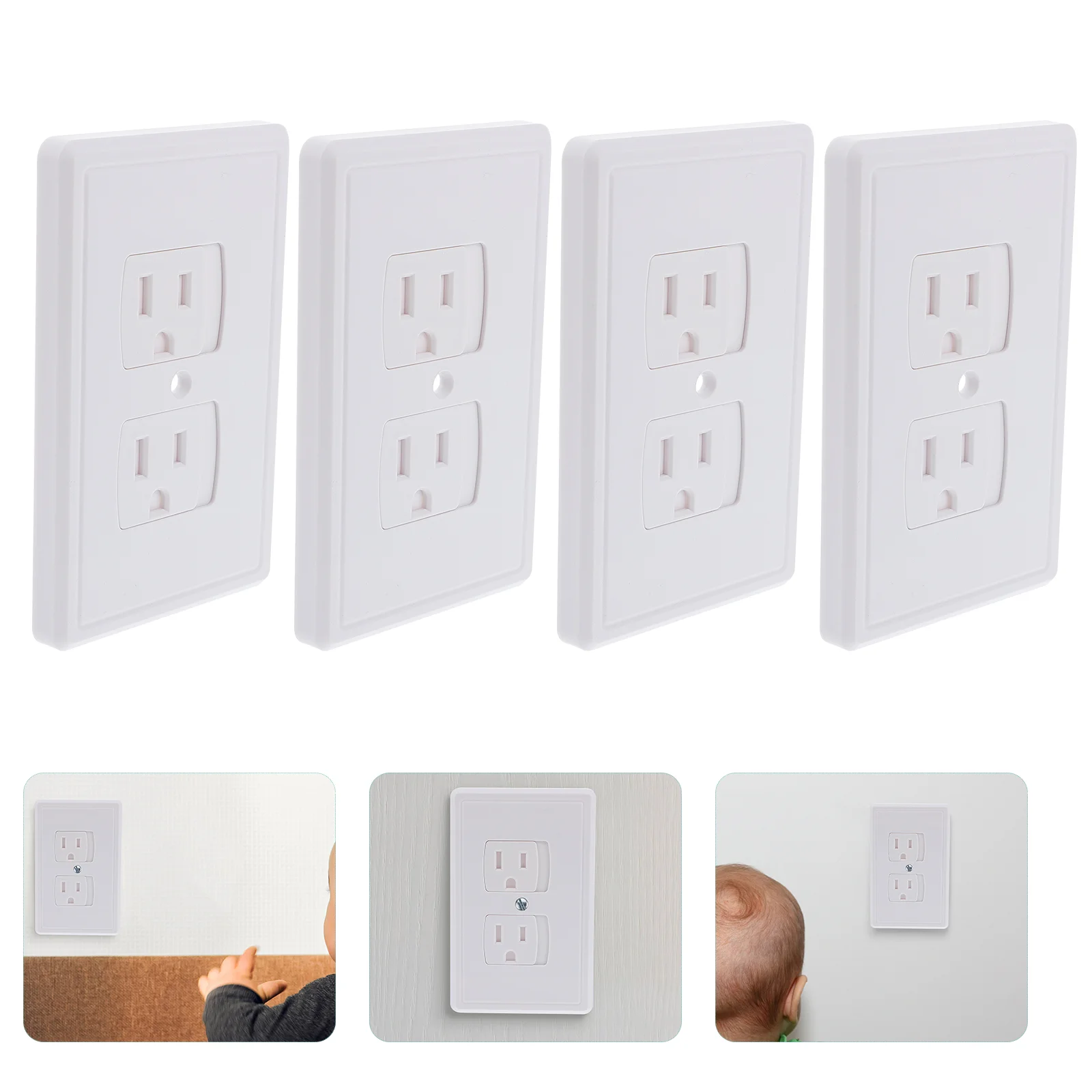 4 Pcs Child Safety Outlet Covers Socket Protection Kids Plug Power Electric Baby Proof
4 Pcs Child Safety Outlet Covers Socket Protection Kids Plug Power Electric Baby Proof
