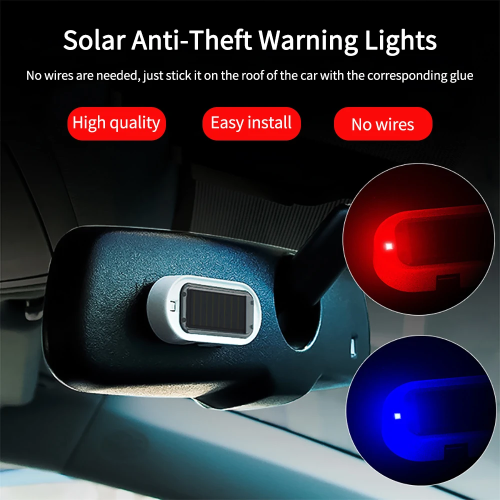 1PCS Car Fake Security Light Solar Powered Simulated Dummy Alarm Wireless Warning Anti-Theft Caution Lamp LED Flashing Imitation
1PCS Car Fake Security Light Solar Powered Simulated Dummy Alarm Wireless Warning Anti-Theft Caution Lamp LED Flashing Imitation