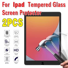 2Pcs en verre trempé protecteur d'écran pour IPad 10.2 9.7 10. 5 10.9 11 IPad 8 7 6 9 d'air 4 3 2 Mini verre IPad 2020 2019 2018 2021=