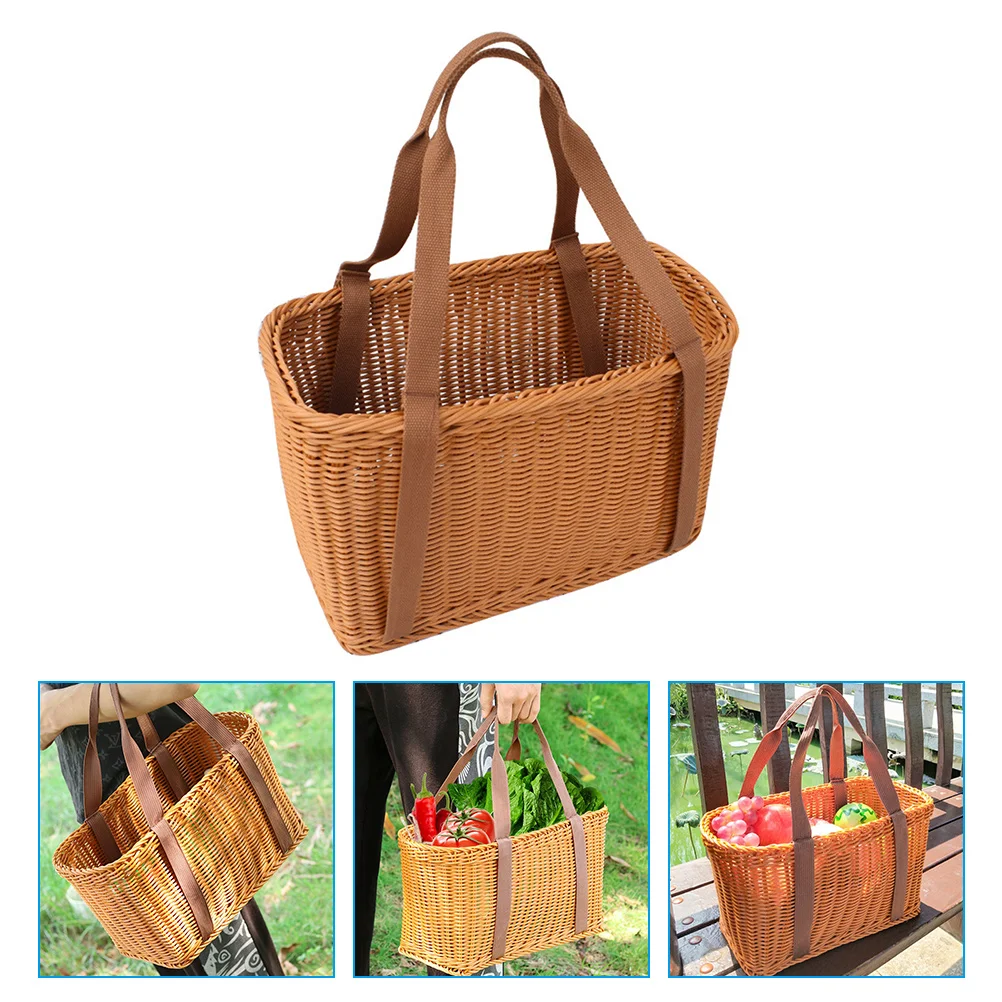 Handmade Storage Holder Fruit Container Hand-Woven Handle Bag Portable Storage Holder Container
Handmade Storage Holder Fruit Container Hand-Woven Handle Bag Portable Storage Holder Container