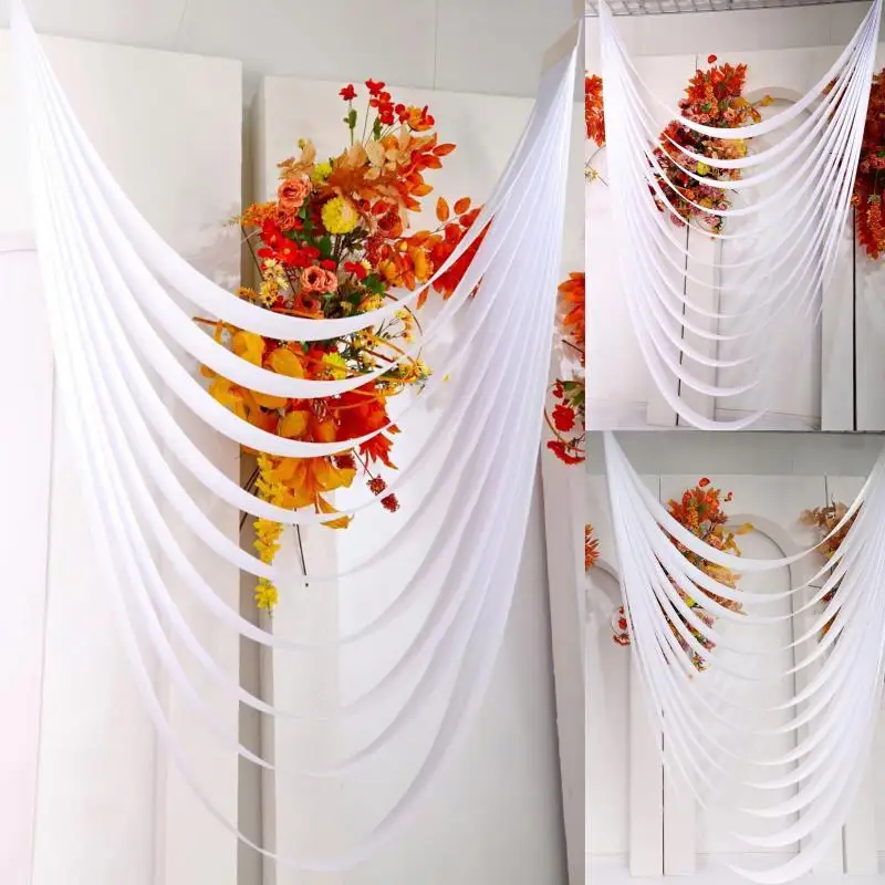 Customized Party Decoration Props Wave Curtain Cloth Wedding Hall Hanging Ornament For Baby Shower Event Ceiling Centerpieces
Customized Party Decoration Props Wave Curtain Cloth Wedding Hall Hanging Ornament For Baby Shower Event Ceiling Centerpieces