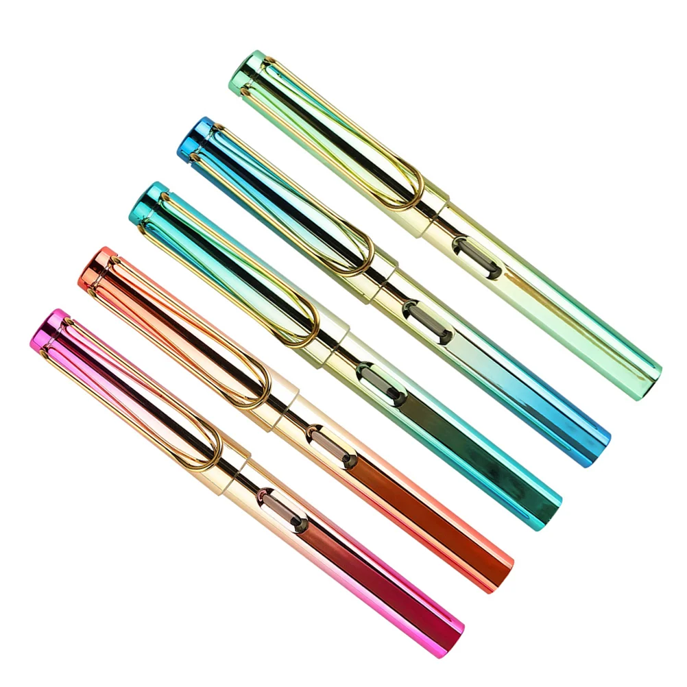 Practice Calligraphy Pen Portable classic Colored Fountain Pens Writing practice Pen Ink Ink Sacs not contain ink offfice school
Practice Calligraphy Pen Portable classic Colored Fountain Pens Writing practice Pen Ink Ink Sacs not contain ink offfice school