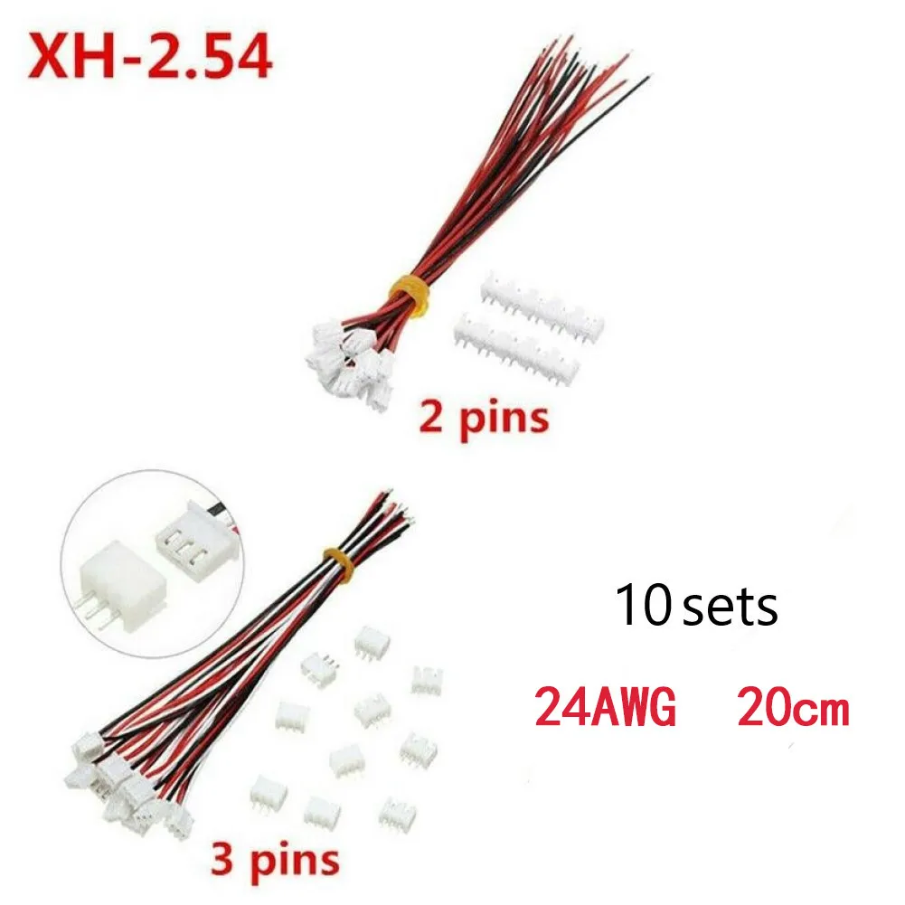 Штекерный разъем, Штекерный разъем, 10 комплектов, 2/3-Pin 200 мм 24AWG кабельный разъем, штекер и гнездо JST xh2.54мм, заменяет
Штекерный разъем, Штекерный разъем, 10 комплектов, 2/3-Pin 200 мм 24AWG кабельный разъем, штекер и гнездо JST xh2.54мм, заменяет