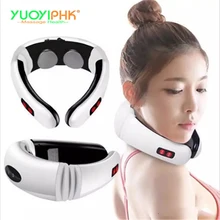 Pulse Back and Neck Massager Far Infrared Heating Pain Relief Health Care Relaxation Tool Intelligent Cervical Massager
Pulse Back and Neck Massager Far Infrared Heating Pain Relief Health Care Relaxation Tool Intelligent Cervical Massager