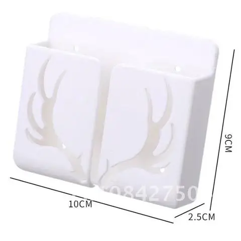 Wall Mounted Storage Box for 1PC Remote Control Air Conditioning TV Phone Holder Organization
Wall Mounted Storage Box for 1PC Remote Control Air Conditioning TV Phone Holder Organization