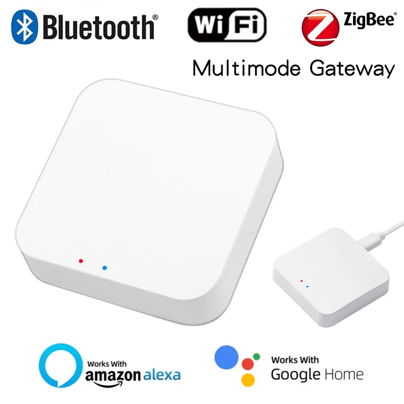 Шлюз управления умным домом Tuya ZigBee, многорежимный хаб с поддержкой Wi-Fi и Bluetooth
Шлюз управления умным домом Tuya ZigBee, многорежимный хаб с поддержкой Wi-Fi и Bluetooth