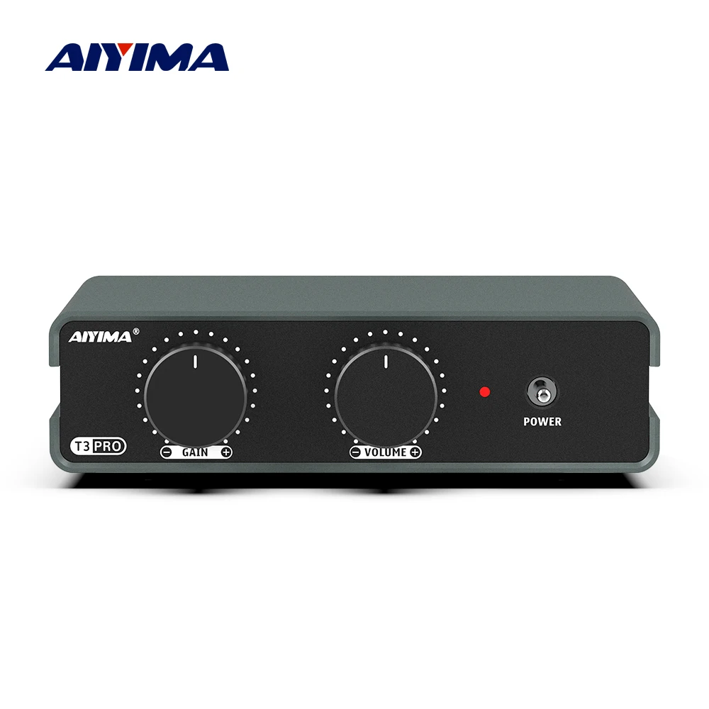 

AIYIMA T3 PRO RIAA MM/MC Phono Preamplifier Vinyl Record Player Stereo Preamp Amplifier Turntable Phonograph Gain Control