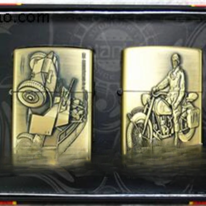 Metal Lighter Set 4-piece Set with Oil Filled Blue Bronze Silver White Various Patterns
Metal Lighter Set 4-piece Set with Oil Filled Blue Bronze Silver White Various Patterns