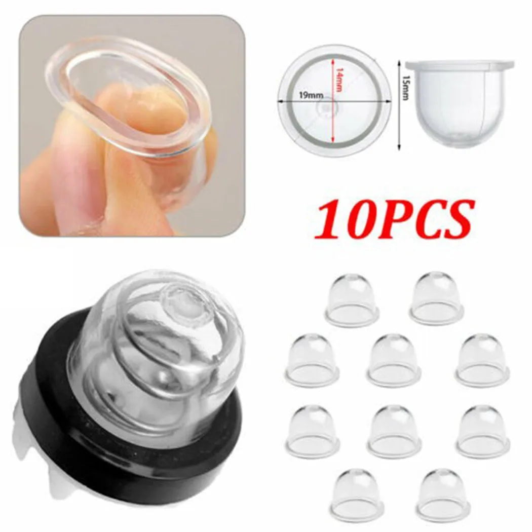 10pcs Fuel Pump Carburetor Oil Bubble Primer Bulb Petrol Primer Strimmer Fuel Bulb Pump For Hedge Strimmers Trimmer Chainsaws
10pcs Fuel Pump Carburetor Oil Bubble Primer Bulb Petrol Primer Strimmer Fuel Bulb Pump For Hedge Strimmers Trimmer Chainsaws