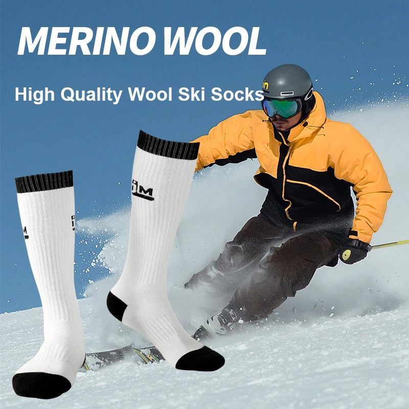 Merino Thick Ski Socks Cotton Sports Snowboard Skiing Soccer Socks Men Women Moisture Absorption High Elastic Thermal Socks
Merino Thick Ski Socks Cotton Sports Snowboard Skiing Soccer Socks Men Women Moisture Absorption High Elastic Thermal Socks