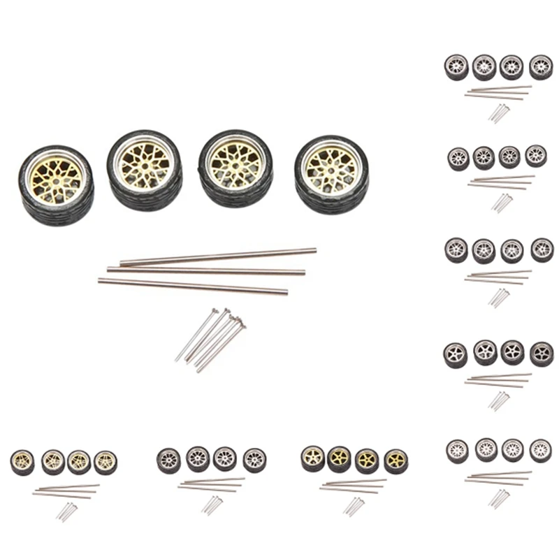 HOT-4Pcs 1/64 Scale Steamer Alloy Wheels Tire Alloy Model Car General Modified Tire For 1:64 Vehicles General Model Tire
HOT-4Pcs 1/64 Scale Steamer Alloy Wheels Tire Alloy Model Car General Modified Tire For 1:64 Vehicles General Model Tire
