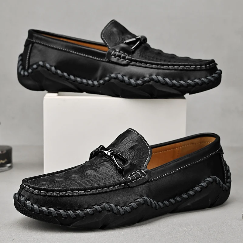 Men Boat Shoes Casual Leather Loafers Spring High Quality Driving Walking Flats Plus Size White Shoes for Men Free Shipping
Men Boat Shoes Casual Leather Loafers Spring High Quality Driving Walking Flats Plus Size White Shoes for Men Free Shipping