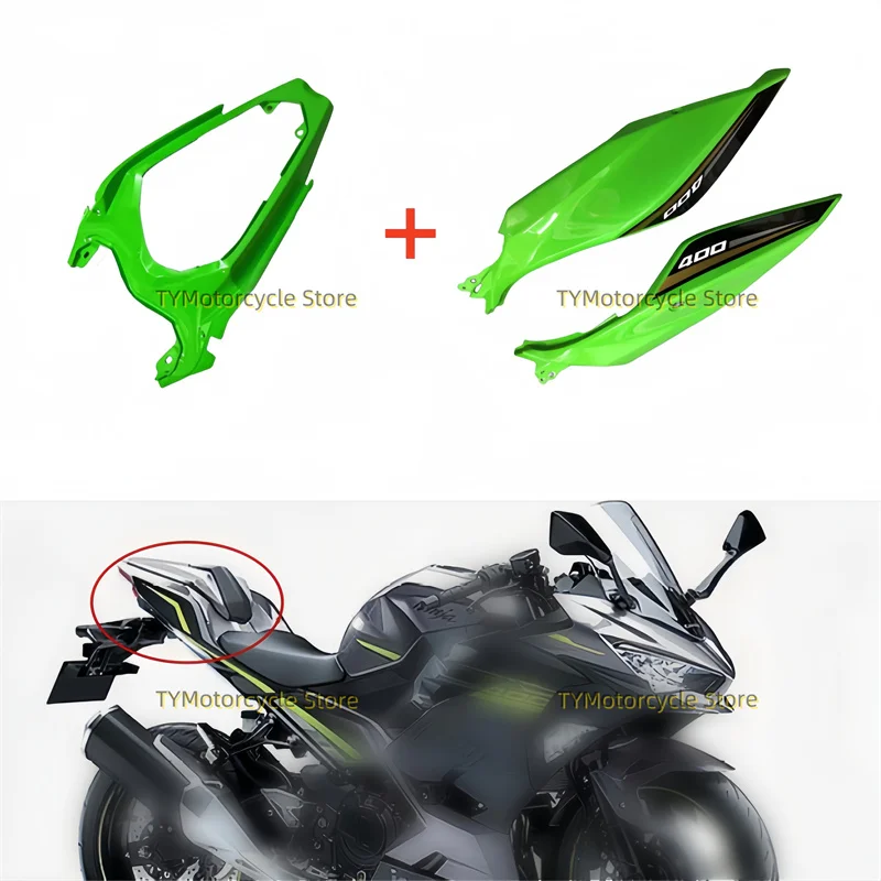 

Green Motorcycle Rear Tail Fairing Kit Fit for KAWASAKI Ninja 400 Z400 Ninja400 2018 2019 2020 2021 2022 2023