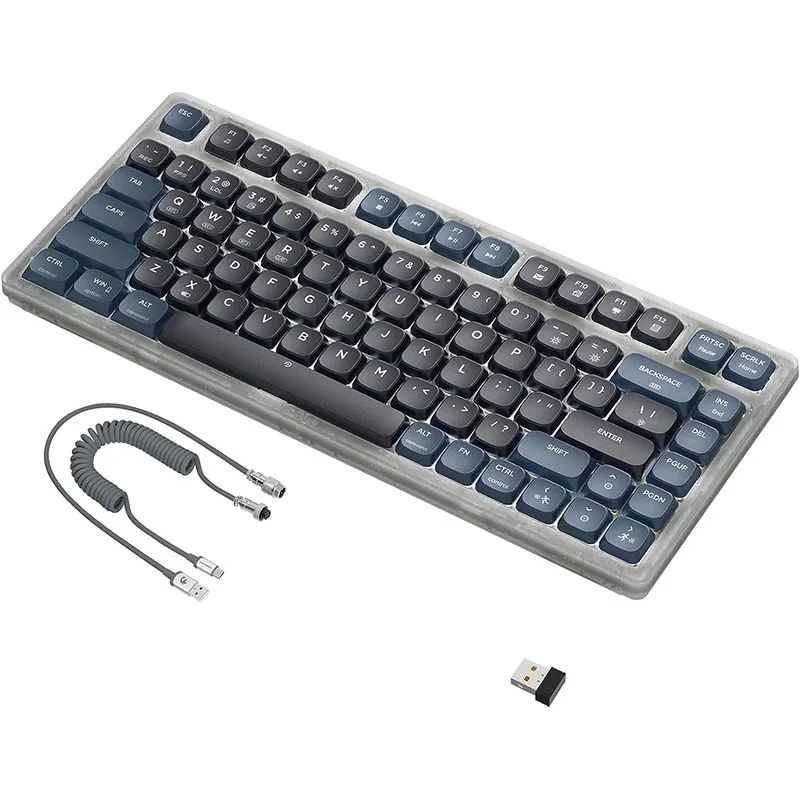 

ATTACK SHARK×AJAZZ AK832 75% Low Profile BT 5.1, 2.4G Wireless/Wired Mechanical Keyboard Air75, G213 for PC/MAC/Laptop/Windows