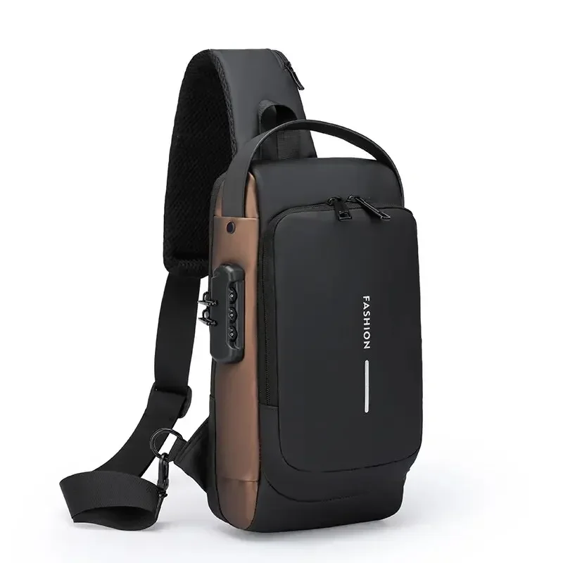 

Women/Men Multifunction Anti Theft USB Shoulder Bag Man Crossbody Cross Body Travel Sling Chest Bags Pack Messenger Pack