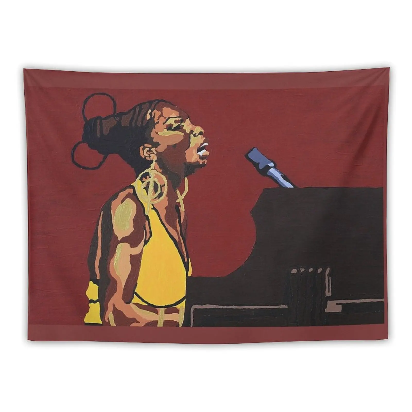 Nina Simone Tapestry Room Decorator Wall Decoration Items Room Decoration Aesthetic Tapestry
Nina Simone Tapestry Room Decorator Wall Decoration Items Room Decoration Aesthetic Tapestry