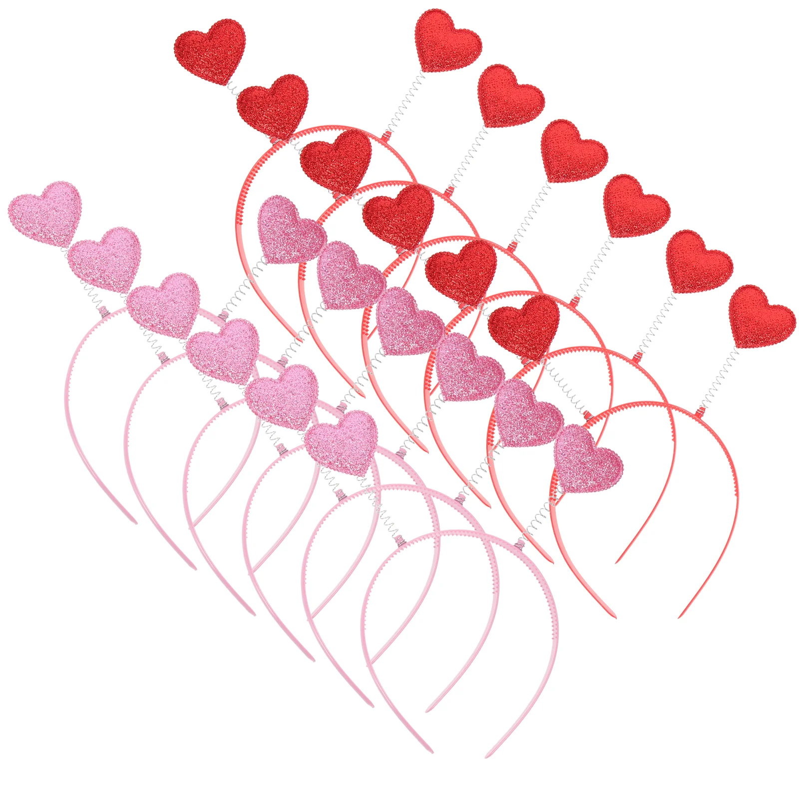 12 Pcs Love Sequin Headband Holiday Girls Headgear Wedding Decor Heart-shaped Headdress Carnival Festival Lovely Decorative 
12 Pcs Love Sequin Headband Holiday Girls Headgear Wedding Decor Heart-shaped Headdress Carnival Festival Lovely Decorative