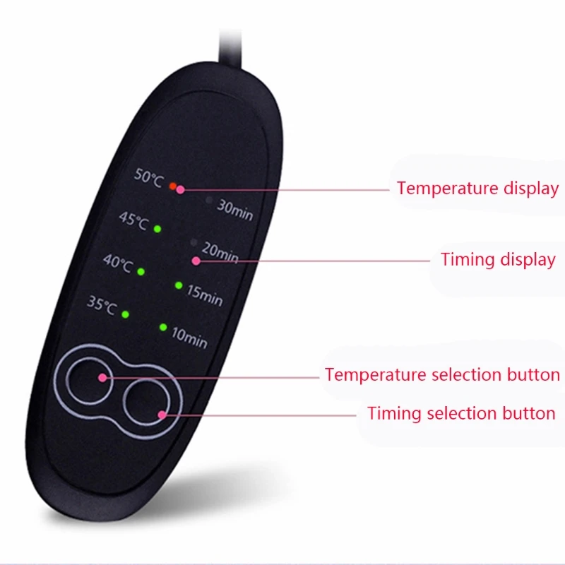 Temperature Control Heat Steam Cotton Eye Mask Dry Tired Compress USB Hot Pads
Temperature Control Heat Steam Cotton Eye Mask Dry Tired Compress USB Hot Pads