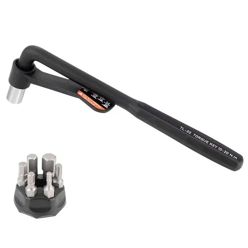 Bike Torque Wrench Set Torque Wrench 10 To 20nm Bicycle Tool Kit With Quick Release Chrome Vanadium Steel Torques For Mountain
Bike Torque Wrench Set Torque Wrench 10 To 20nm Bicycle Tool Kit With Quick Release Chrome Vanadium Steel Torques For Mountain