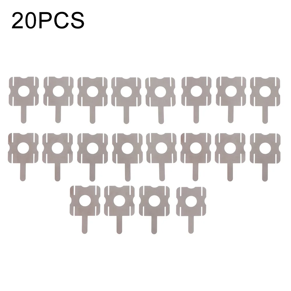20Pcs 4S Lithium Battery Pack Replace Spot Welding Nickel Sheet U-Shaped Tools Kit Set Gardening Tools Soldering Iron Metal
20Pcs 4S Lithium Battery Pack Replace Spot Welding Nickel Sheet U-Shaped Tools Kit Set Gardening Tools Soldering Iron Metal
