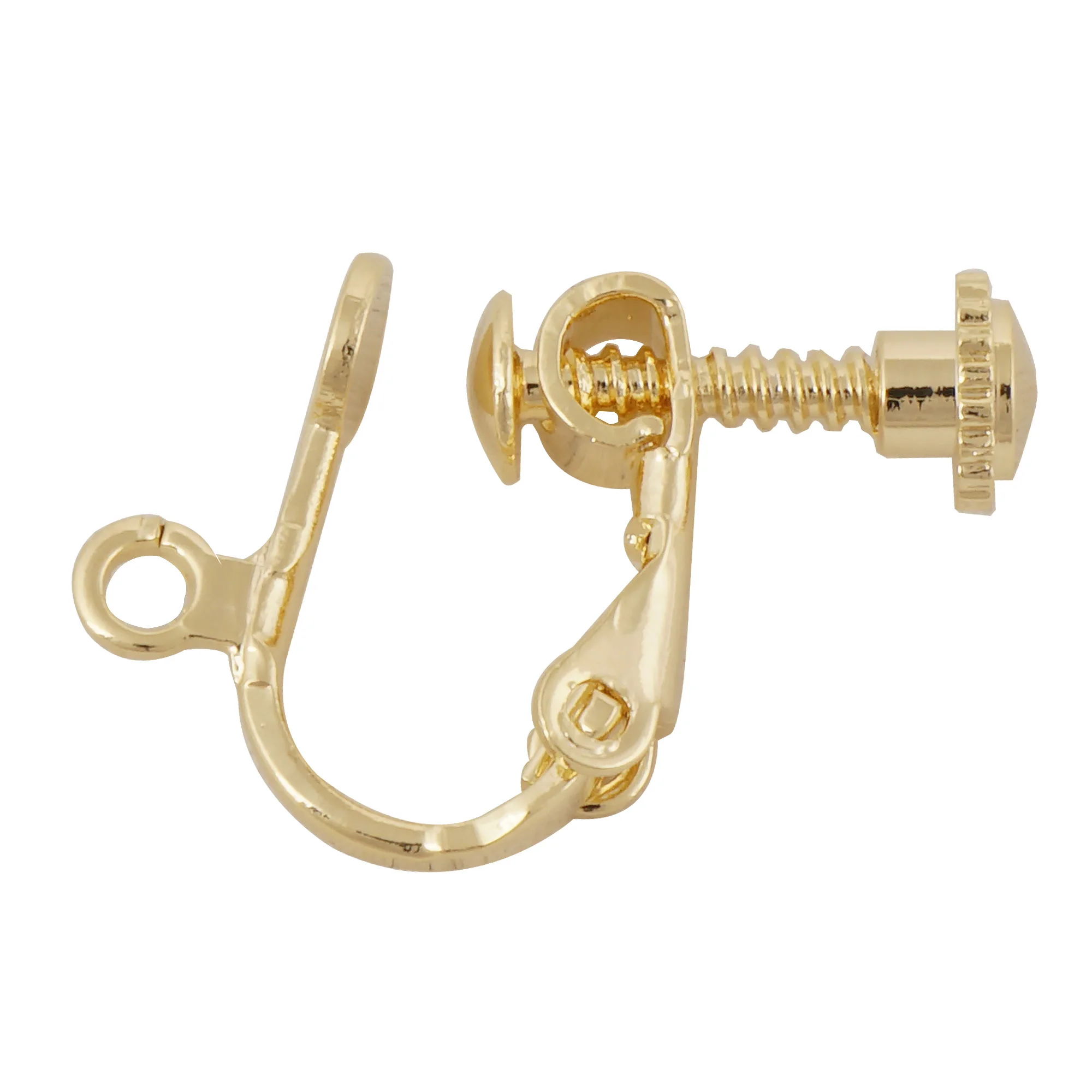 

5 Pair 14k Gold Filled Lever/screw Back Non Pierced Ear Clips Clip-on Earring Clip Backs Earring Converter Kit FREE SHIPPING