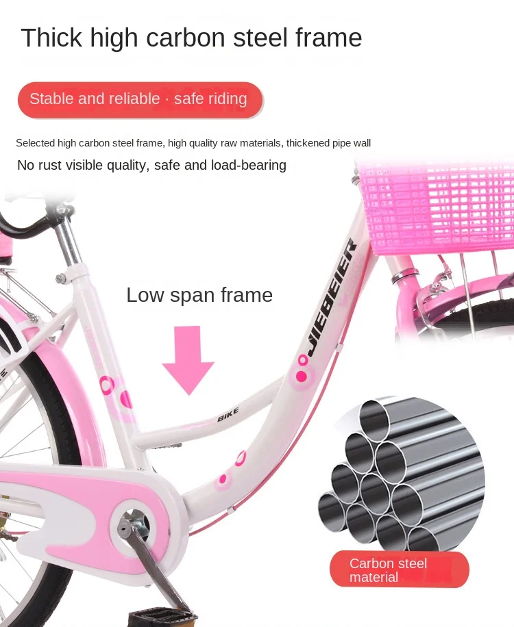 Cycling City20/22/24/26 pulgadas para hombre y mujer, bicicletas ligeras para ir al trabajo, para estudiantes, para ocio, 2024 Cycling City20/22/24/26 pulgadas para hombre y mujer, bicicletas ligeras para ir al trabajo, para estudiantes, para ocio, 2024