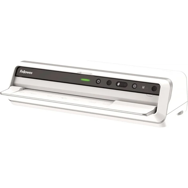

Fellowes Venus™ 125 Thermal Laminator Machine with Laminating Pouch Starter Kit, 12.5 inch, Rapid 30-60 Second Warm-Up, White/Bl