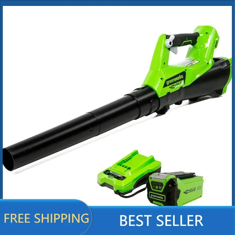 Greenworks 40V (110 MPH / 390 CFM) Cordless Axial Blower, 2.5Ah Battery and Charger Included
Greenworks 40V (110 MPH / 390 CFM) Cordless Axial Blower, 2.5Ah Battery and Charger Included