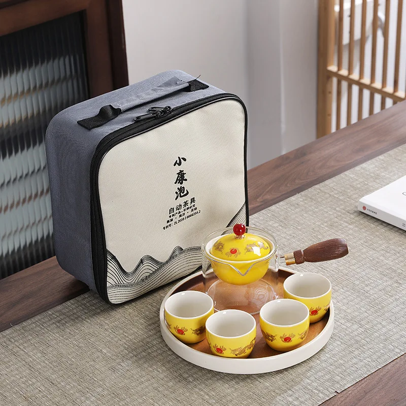 The 2024 new ceramic portable teapot set comes with a 360 degree rotating teapot and a portable integrated gift bag
The 2024 new ceramic portable teapot set comes with a 360 degree rotating teapot and a portable integrated gift bag