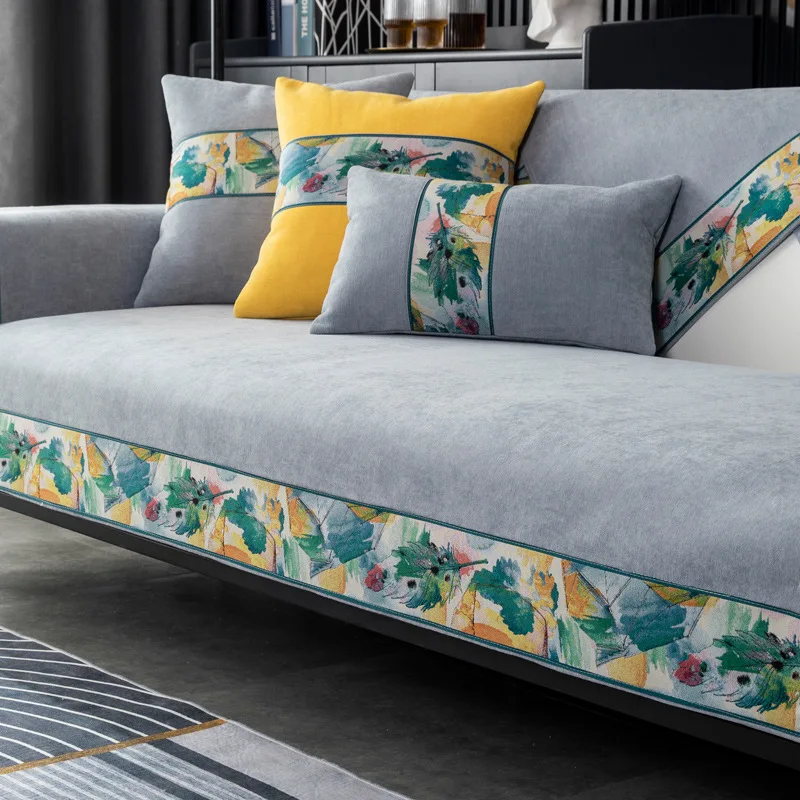 Modern Jacquard Sofa Cover Wide Edge Splicing Luxury Non-slip Sofa Cushion Four Seasons Universal Blanket Cover Anti Cat Scratch
Modern Jacquard Sofa Cover Wide Edge Splicing Luxury Non-slip Sofa Cushion Four Seasons Universal Blanket Cover Anti Cat Scratch