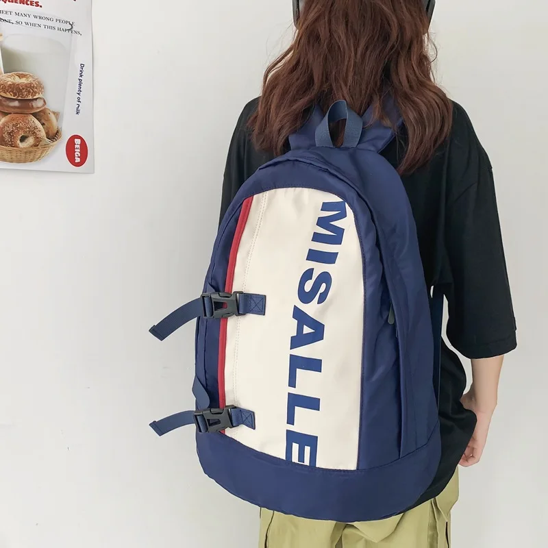 

Водонепроницаемый дорожный рюкзак для девочек и мальчиков, крутая нейлоновая сумка для студентов и девушек, модные женские и мужские портфели для школы и колледжа