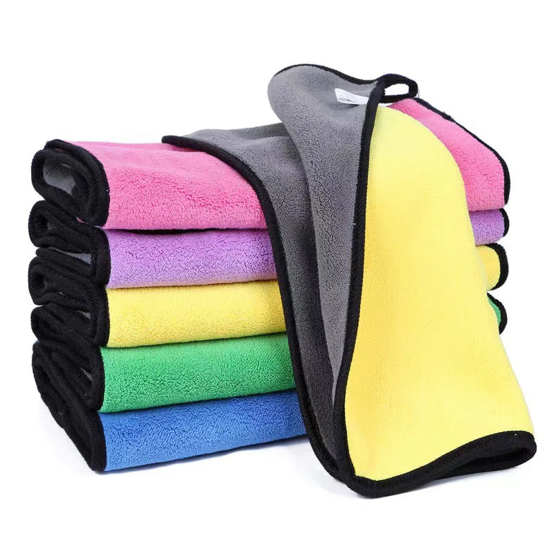 

30X40CM Microfiber Car Wash Towel Super Absorbency Car Cleaning Cloth Premium One-Time Drying Microfiber Auto Towel