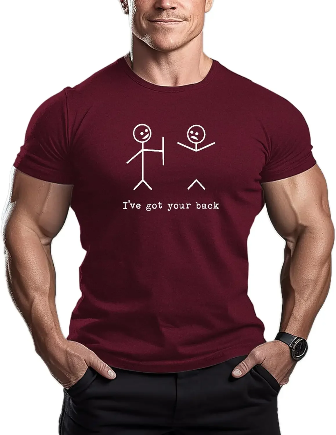 I've Got Your Back - Mens Bodybuilding T-Shirt - Gym Training Top Fashion Workout Shirts Hipster Shirt Fitness
I've Got Your Back - Mens Bodybuilding T-Shirt - Gym Training Top Fashion Workout Shirts Hipster Shirt Fitness