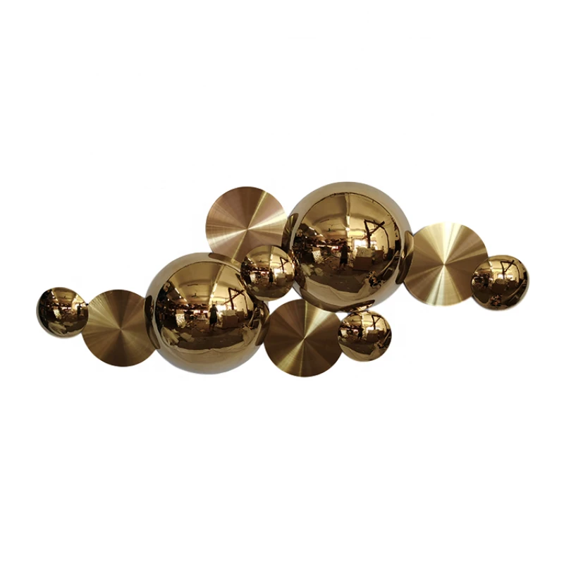 High Quality Custom Wholesale Titanium Gold Stainless Steel Metal Wall Art Home Decoration
High Quality Custom Wholesale Titanium Gold Stainless Steel Metal Wall Art Home Decoration