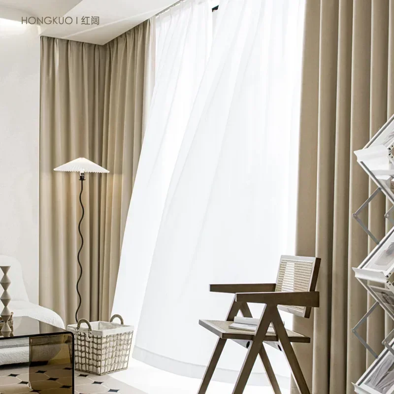 

00172-XZ-занавески для гостиной, современные серые занавески для спальни 80-90%, зеркальные затемняющие занавески