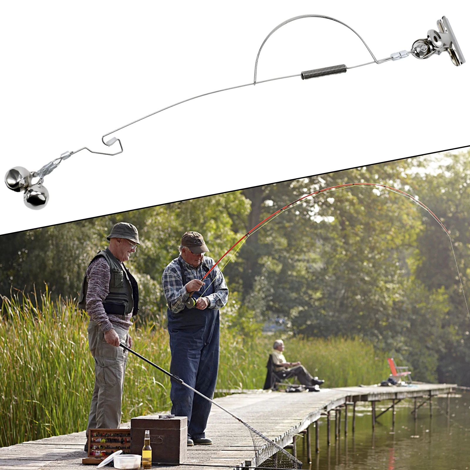 Durable High Quality Brand New Fishing Alarm Fishing Rod Spare Parts Stainless Steel Fishing Clip Indicator Outdoor
Durable High Quality Brand New Fishing Alarm Fishing Rod Spare Parts Stainless Steel Fishing Clip Indicator Outdoor