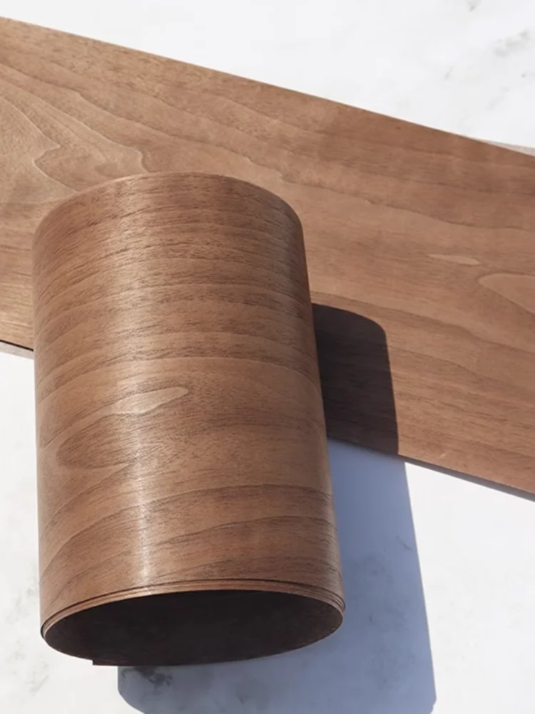 Natural Black Walnut Veneer Handmade Speaker Veneer L: 2.5mx200x0.25mm Solid Wood Veneer
Natural Black Walnut Veneer Handmade Speaker Veneer L: 2.5mx200x0.25mm Solid Wood Veneer