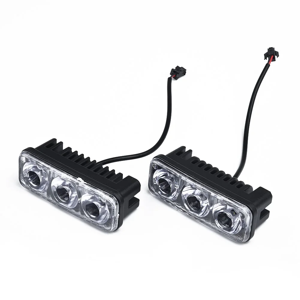 2pcs 3 LED Light Super White High Power SMDLEDs Lights Car DRL Work FogLamp Universal Auto Daytime Running Lights
2pcs 3 LED Light Super White High Power SMDLEDs Lights Car DRL Work FogLamp Universal Auto Daytime Running Lights