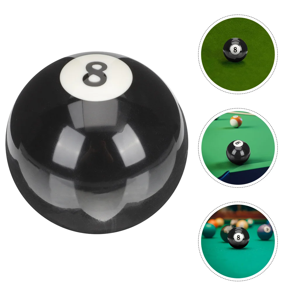 Billiards Black Eight Ball Cue Replaceable Resin Accessory Practice Training Wear-resistant Balls
Billiards Black Eight Ball Cue Replaceable Resin Accessory Practice Training Wear-resistant Balls